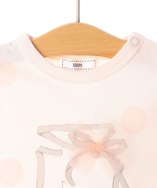 SHIPS KIDS:ドット&スター プリント TEE(80〜90cm)