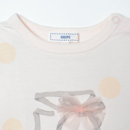 SHIPS KIDS:ドット&スター プリント TEE(80〜90cm)