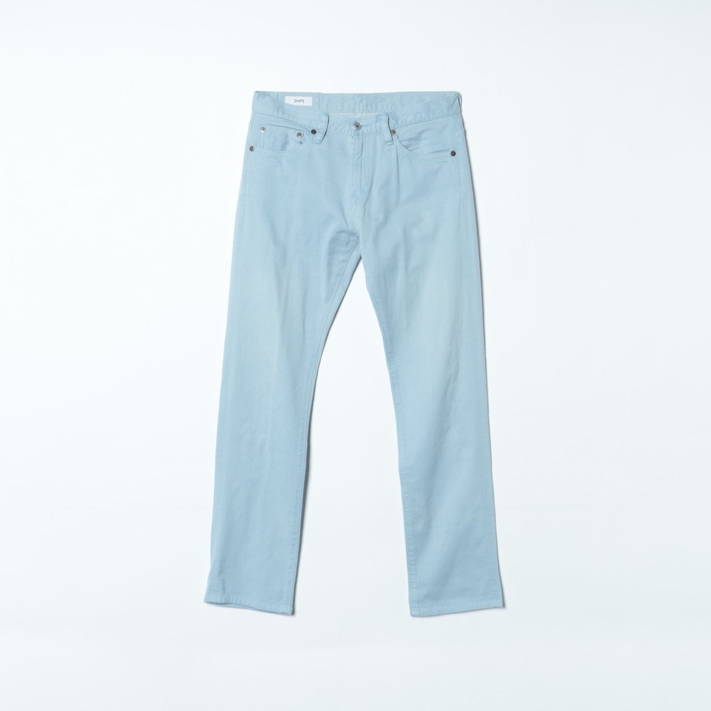 SHIPS:5PKT SELVAGE PIQUE STR
