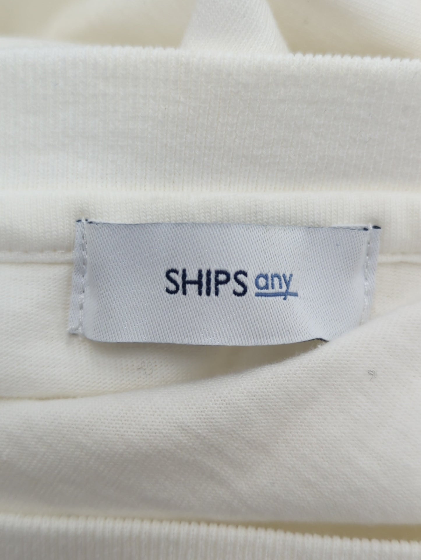 SHIPS any:〈ウォッシャブル〉COMFY ロゴ ロングスリーブ TEE