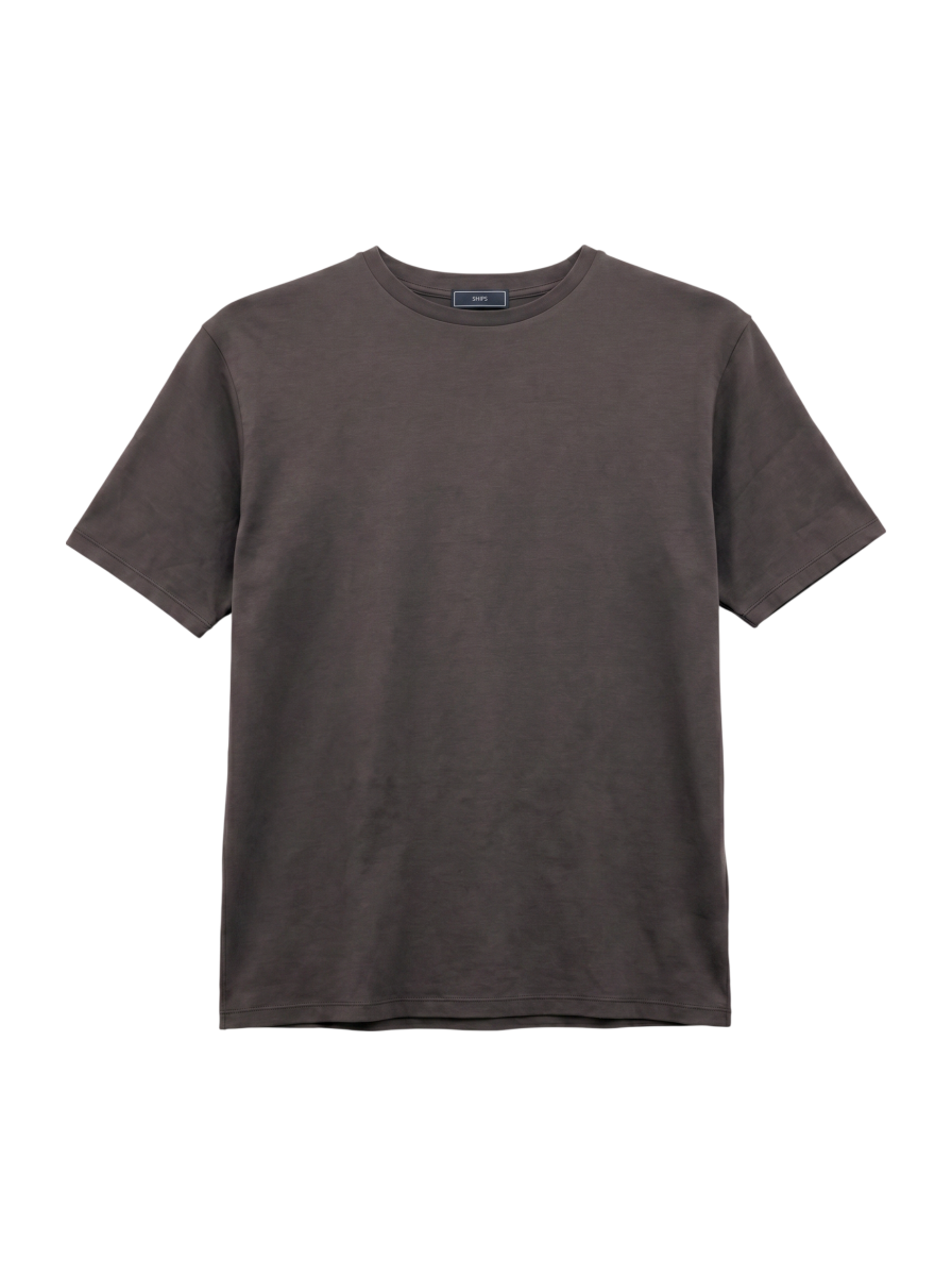SHIPS: ALBINI クルーネック 無地 Tシャツ