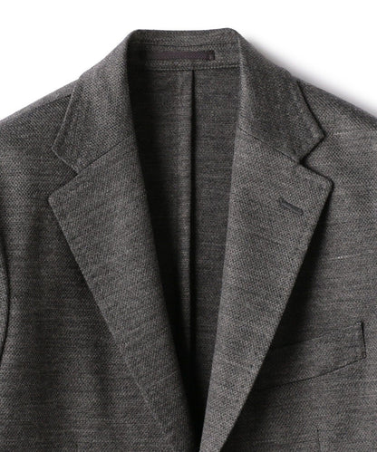 SD: 【ラミー】 ジャージー ウォッシャブル ジャケット (チャコールグレー)