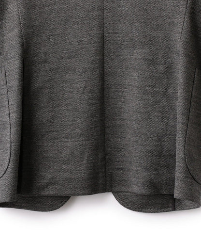 SD: 【ラミー】 ジャージー ウォッシャブル ジャケット (チャコールグレー)