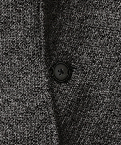 SD: 【ラミー】 ジャージー ウォッシャブル ジャケット (チャコールグレー)