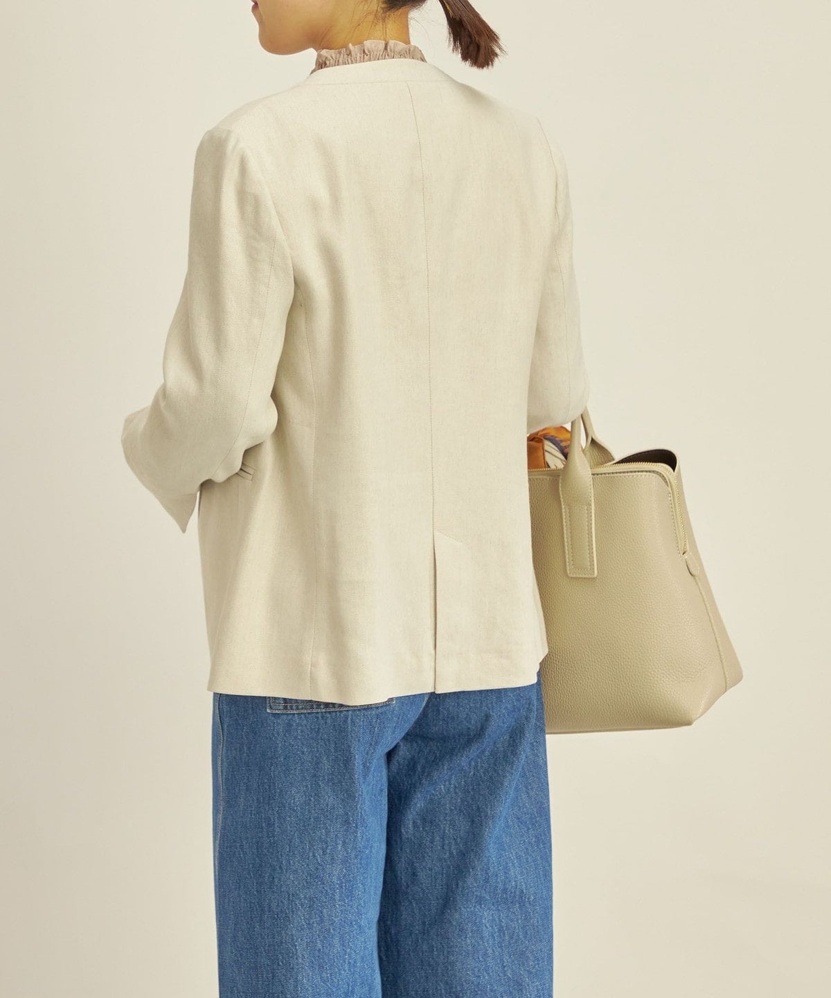 NALYA セットアップ ノーラペル ジャケット