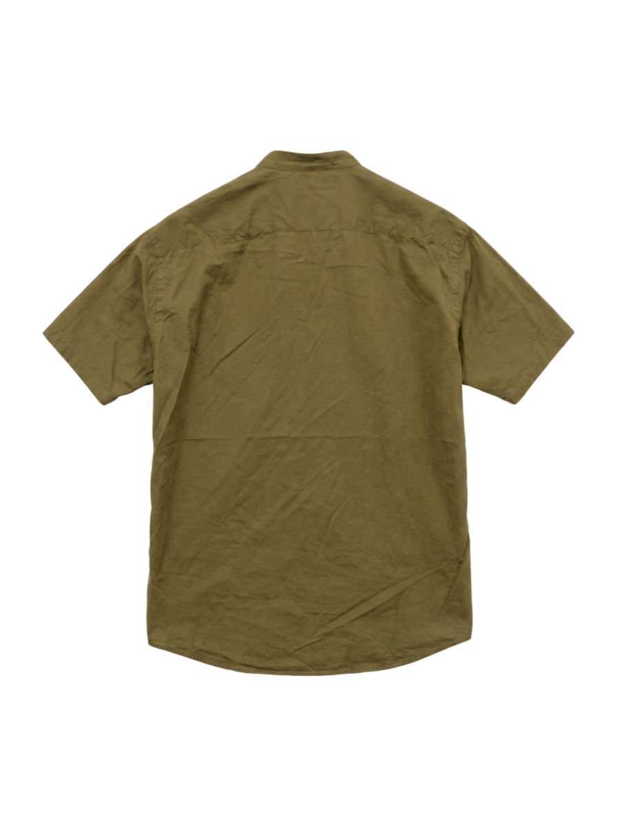 SHIPS: バンドカラー スキッパーシャツ S/S