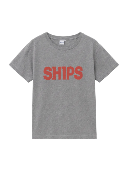 SHIPS KIDS:ロゴ TEE(145〜160cm)