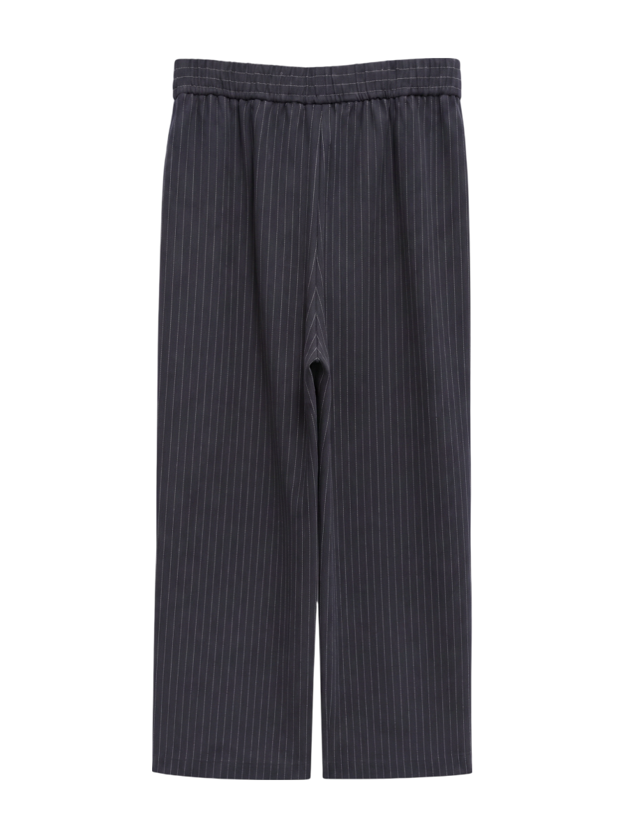 〈手洗い可能〉両面起毛ドロストパンツ
