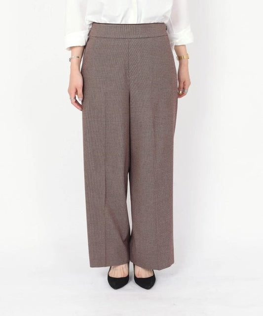 【手洗い可能】チェックパンツ