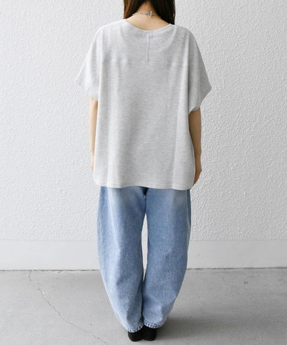 SHIPS any:〈洗濯機可能〉ワッフル ワイド TEE