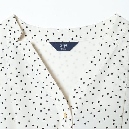 21:GEORGETTE TUCK BTN SHIRTS