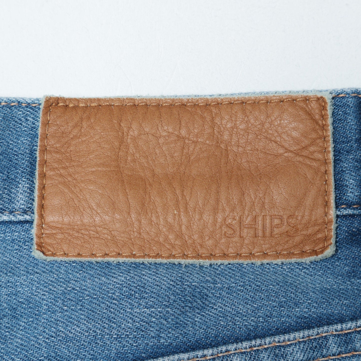 SHIPS:5PKT USED SELVAGE DENIM PT
