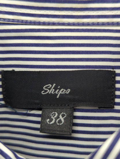 PrimaryNavyLabel:ストライプシャツ