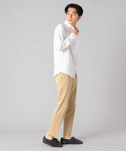 SHIPS: <ストレッチ> セミワイドカラー レノクロス シャツ