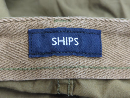 SHIPS: japan quality 夏用 カラー テーパード チノパンツ