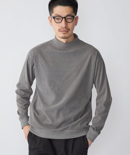 SHIPS: モイスチャー ハイネック プルオーバー 22FW
