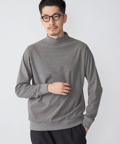 SHIPS: モイスチャー ハイネック プルオーバー 22FW
