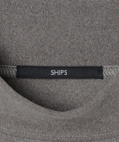 SHIPS: モイスチャー ハイネック プルオーバー 22FW