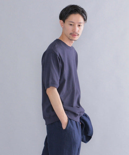 SHIPS: スヴィン コットン スウェット Tシャツ