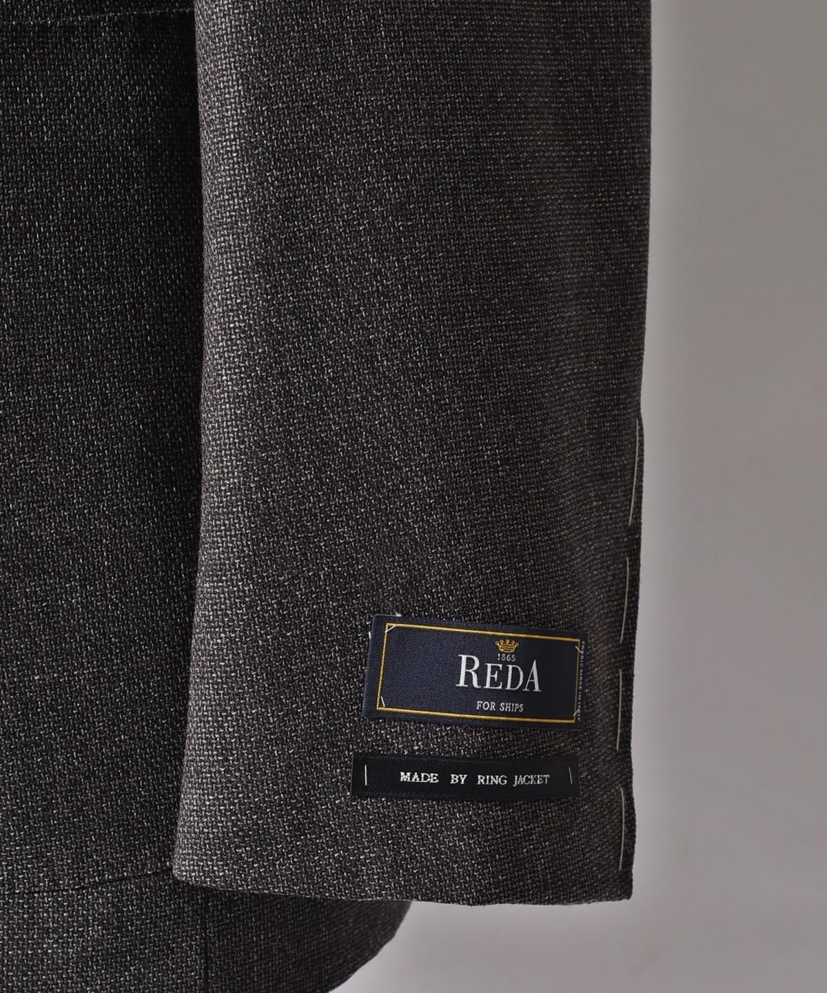 SD: 【RING JACKET×REDA×SHIPS】 メランジ ジャケット（ブラウン）