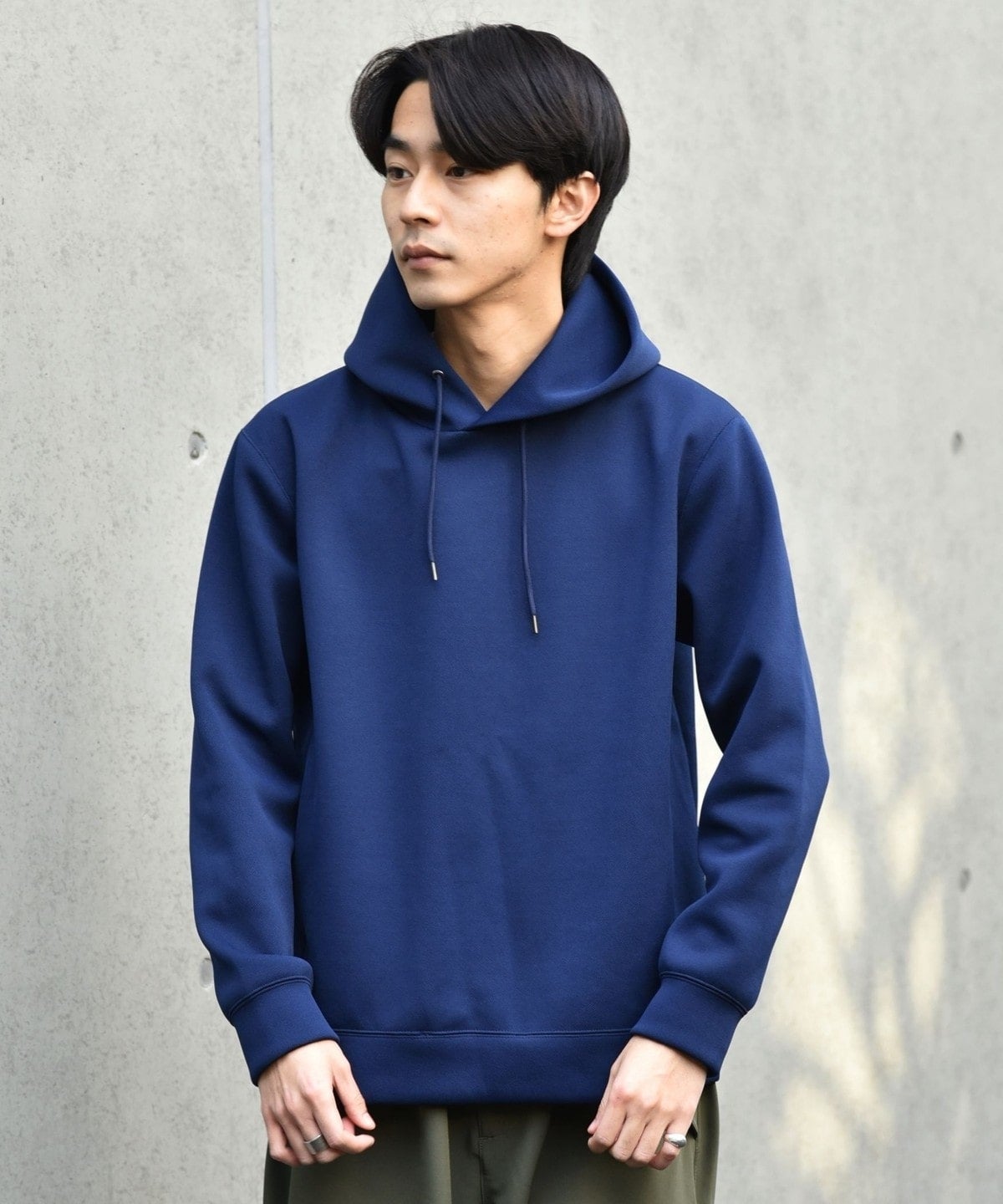 SHIPS: japan quality SOLOTEX(R) バルキーポンチ プルオーバー パーカー