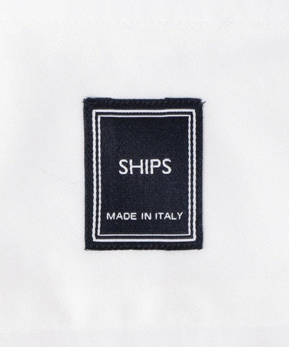 Made in Italy: ツイル ソリッド タブカラー