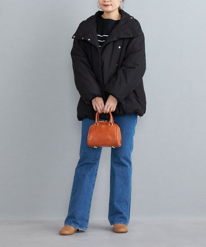 〈撥水加工〉コットンポリ ウェザー 中綿コート