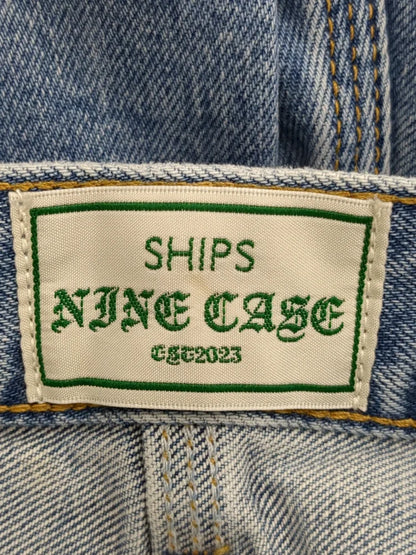 SHIPS NINE CASE:〈手洗い可能〉カットオフ デニム