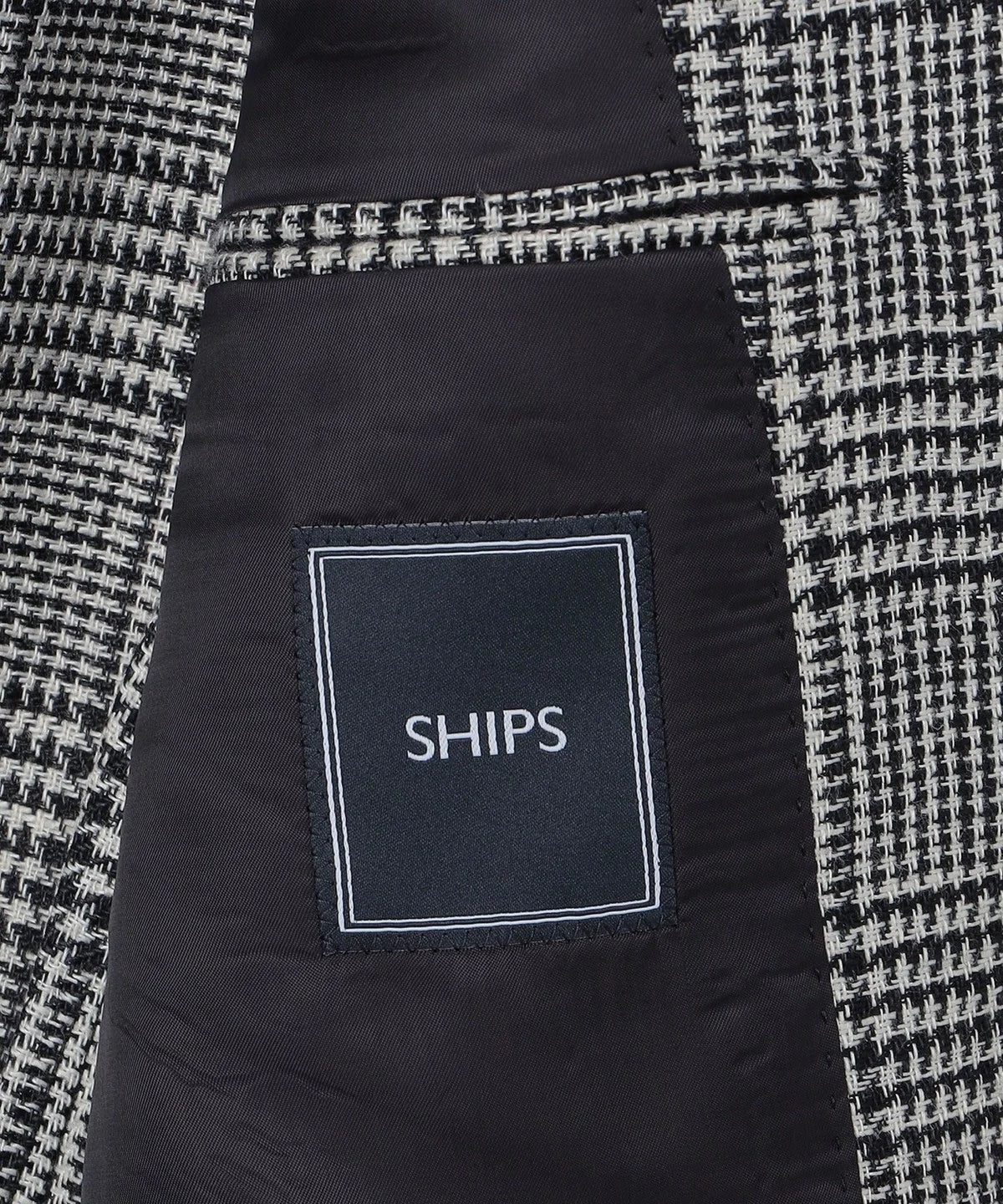 SHIPS: SUBALPINO社製生地 グレンチェック ジャケット
