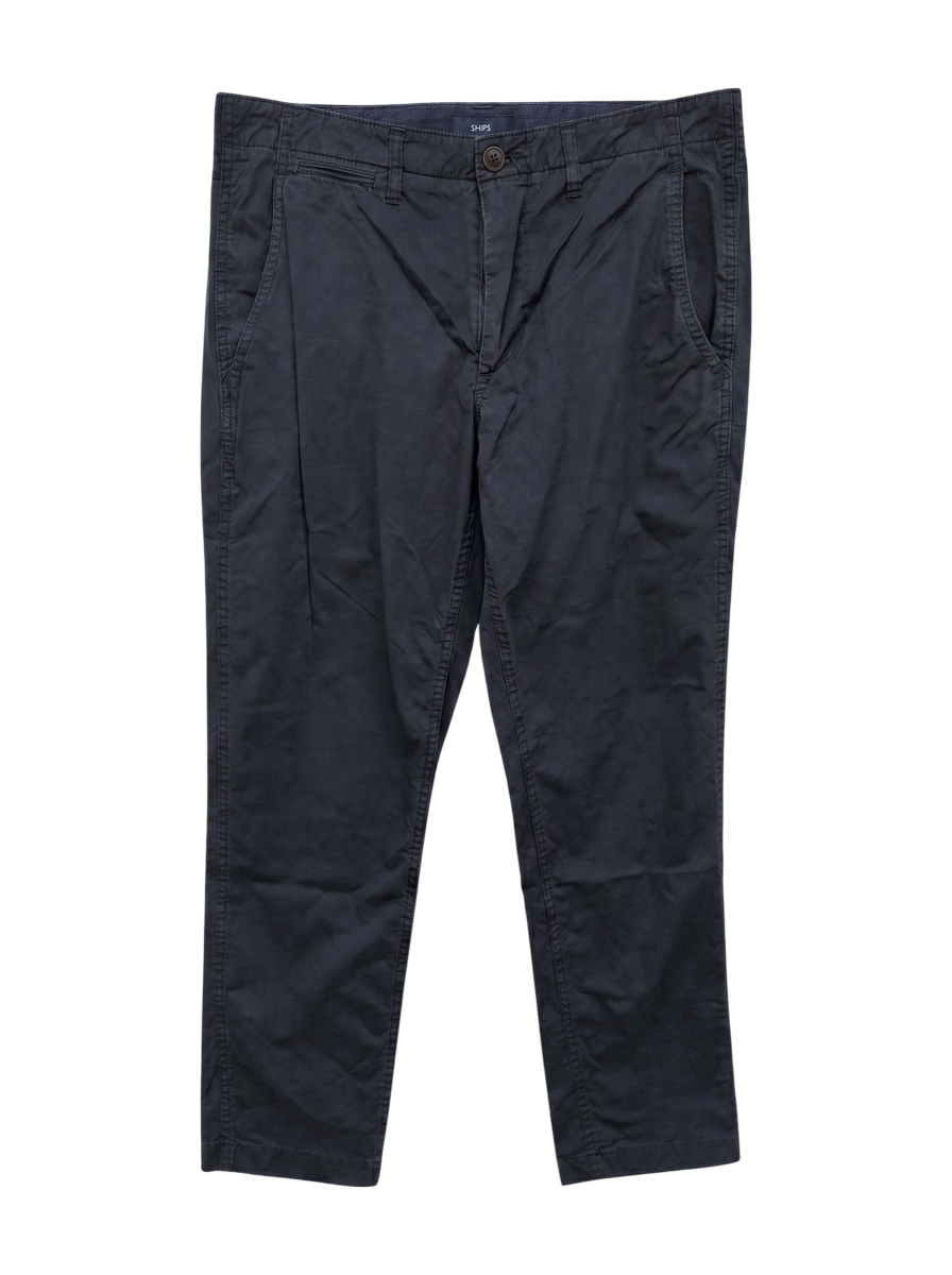 SHIPS: japan quality 夏用 カラー テーパード チノパンツ
