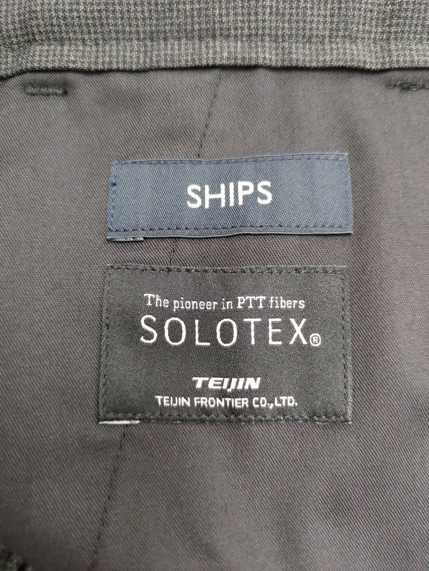 SHIPS: SOLOTEX(R) ハウンド トゥース イージー パンツ