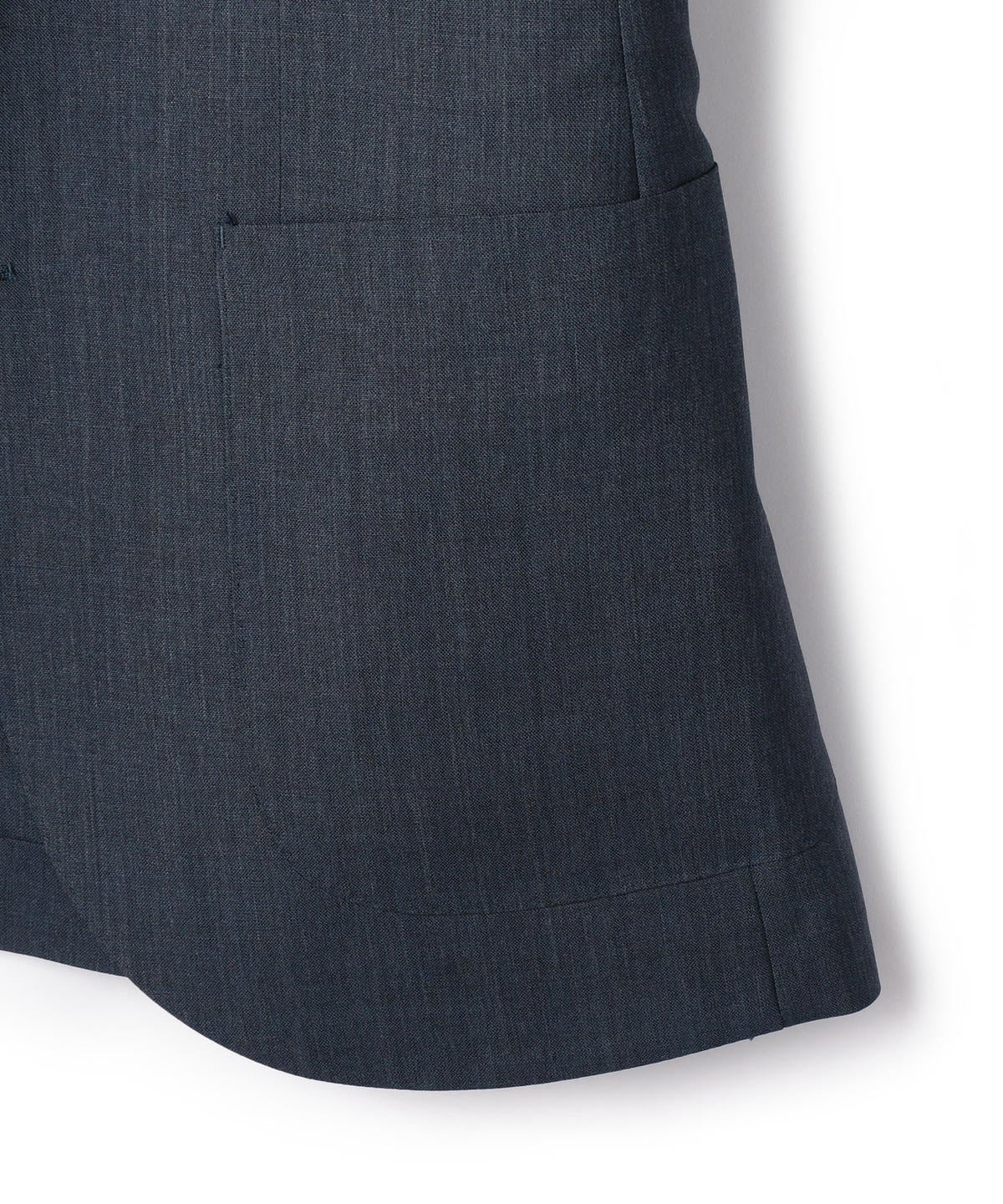 SD: セットアップ ウォッシャブル モヘヤ ジャケット(コンバルトブルー)