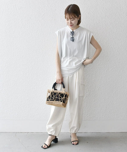 SHIPS any:〈洗濯機可能〉ショルダータック フレンチ ルーズ TEE