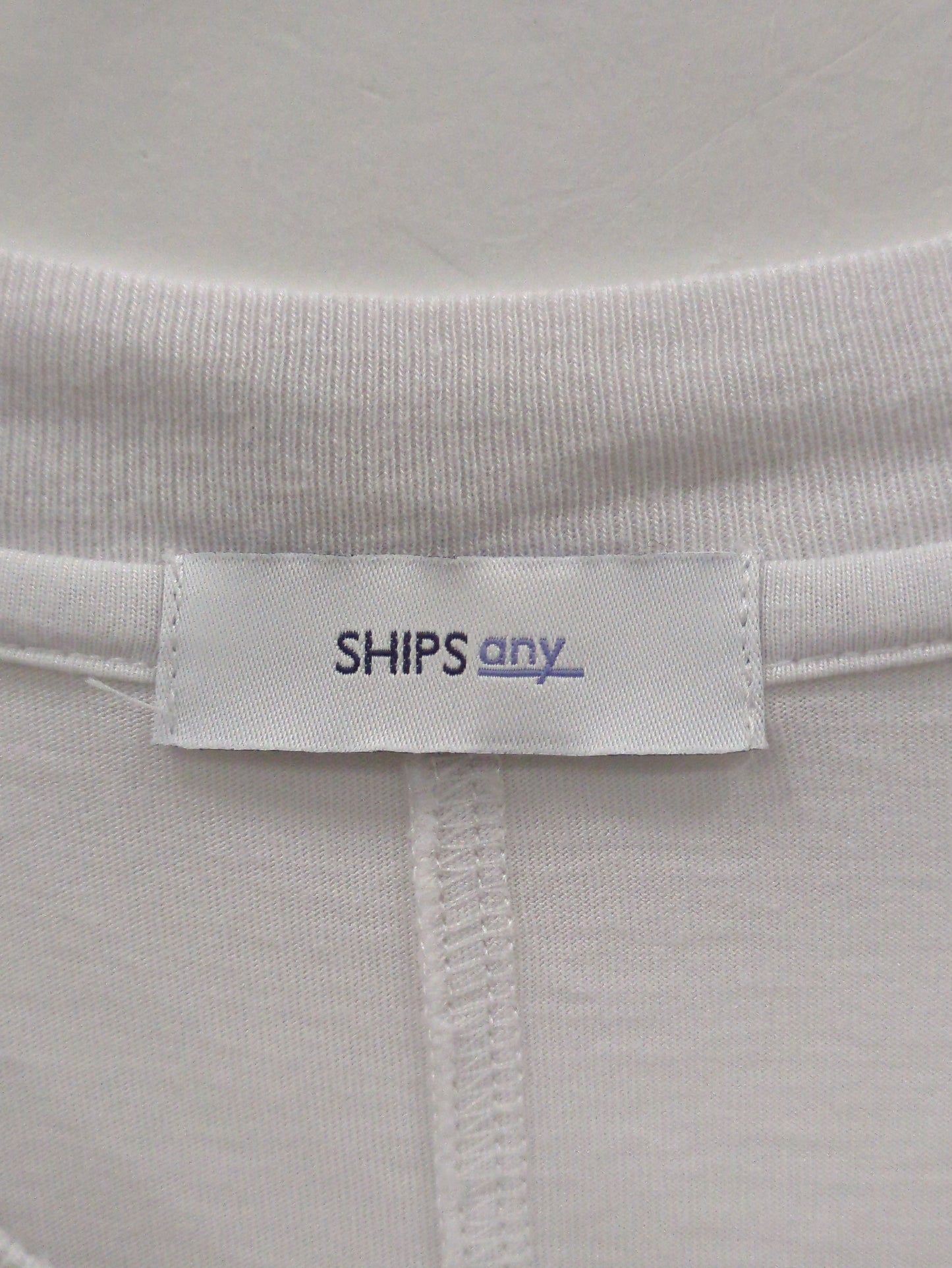 SHIPS any:〈洗濯機可能〉ショルダータック フレンチ ルーズ TEE