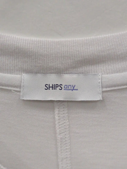 SHIPS any:〈洗濯機可能〉ショルダータック フレンチ ルーズ TEE