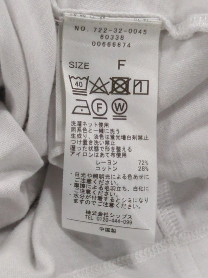 SHIPS any:〈洗濯機可能〉ショルダータック フレンチ ルーズ TEE