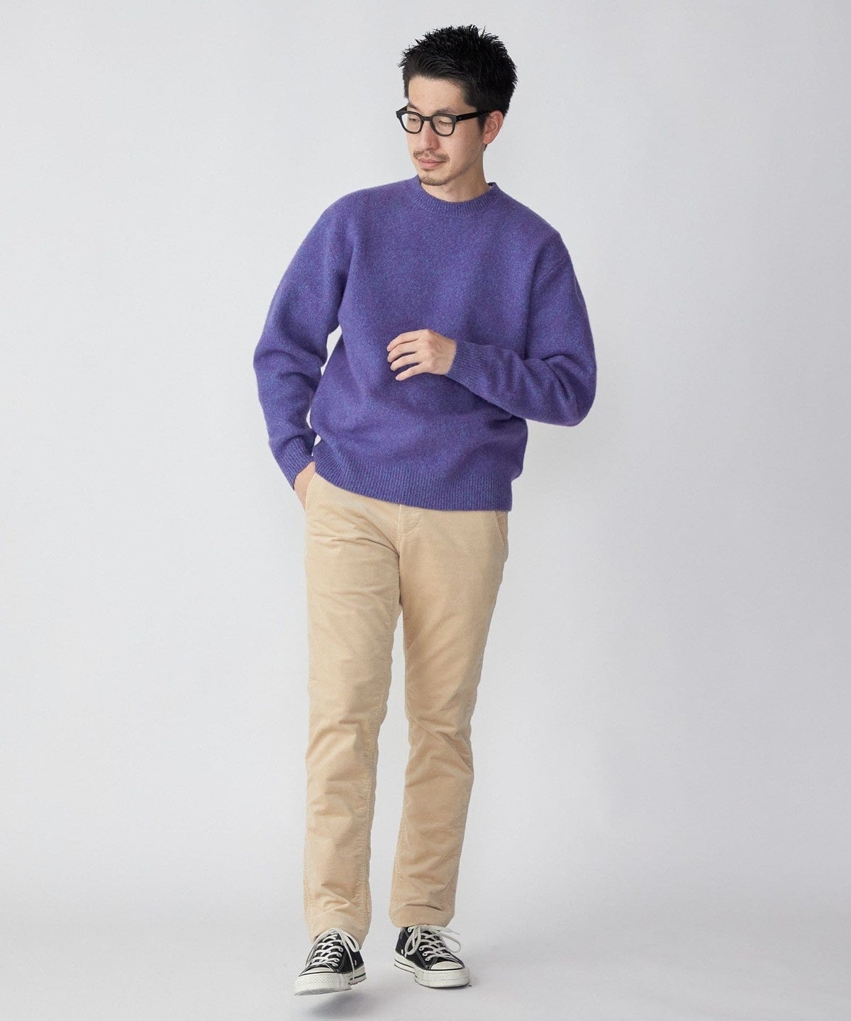 SHIPS:〈抗菌加工〉MADE IN JAPAN コーデュロイ テーパード チノパンツ