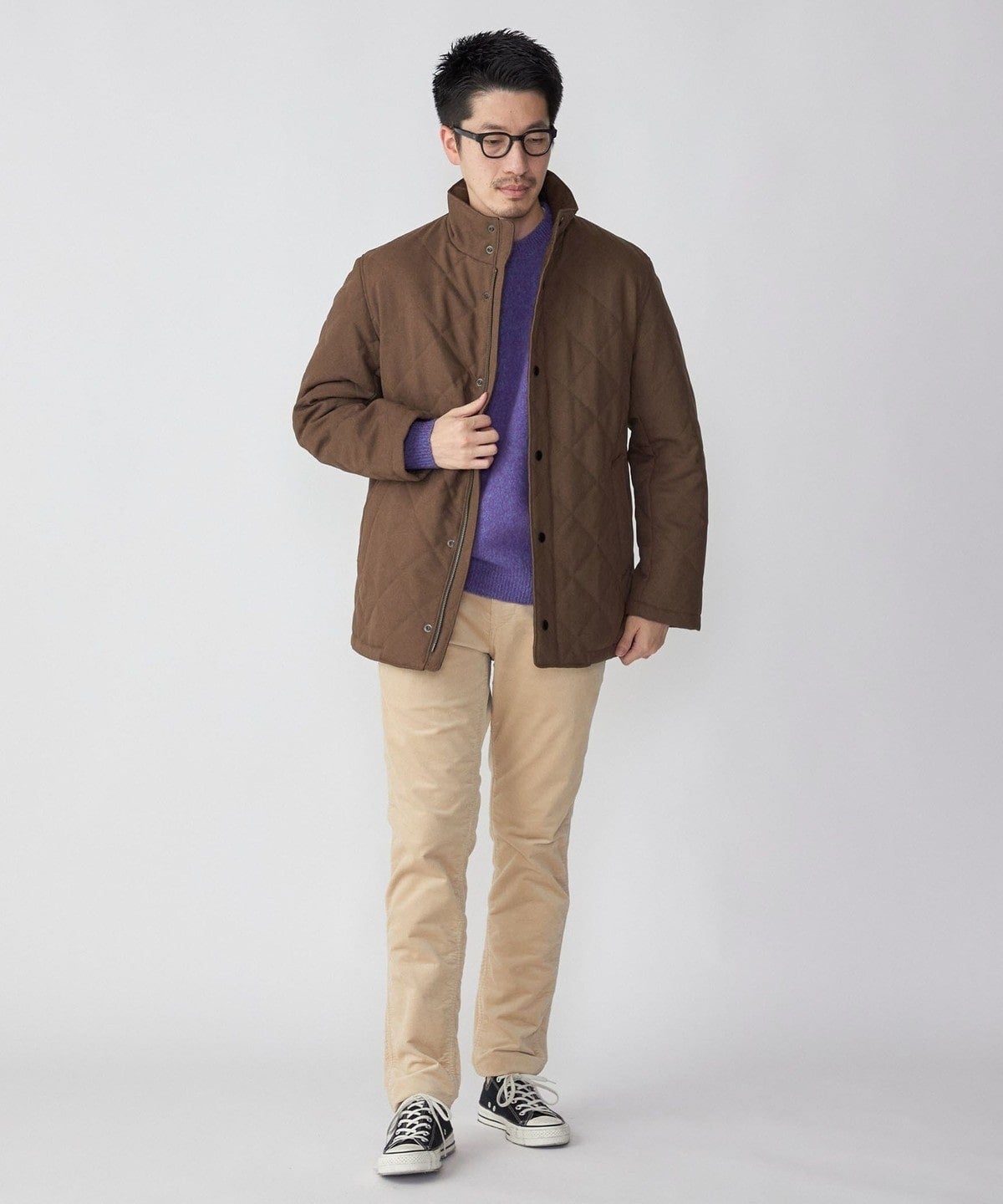 SHIPS:〈抗菌加工〉MADE IN JAPAN コーデュロイ テーパード チノパンツ