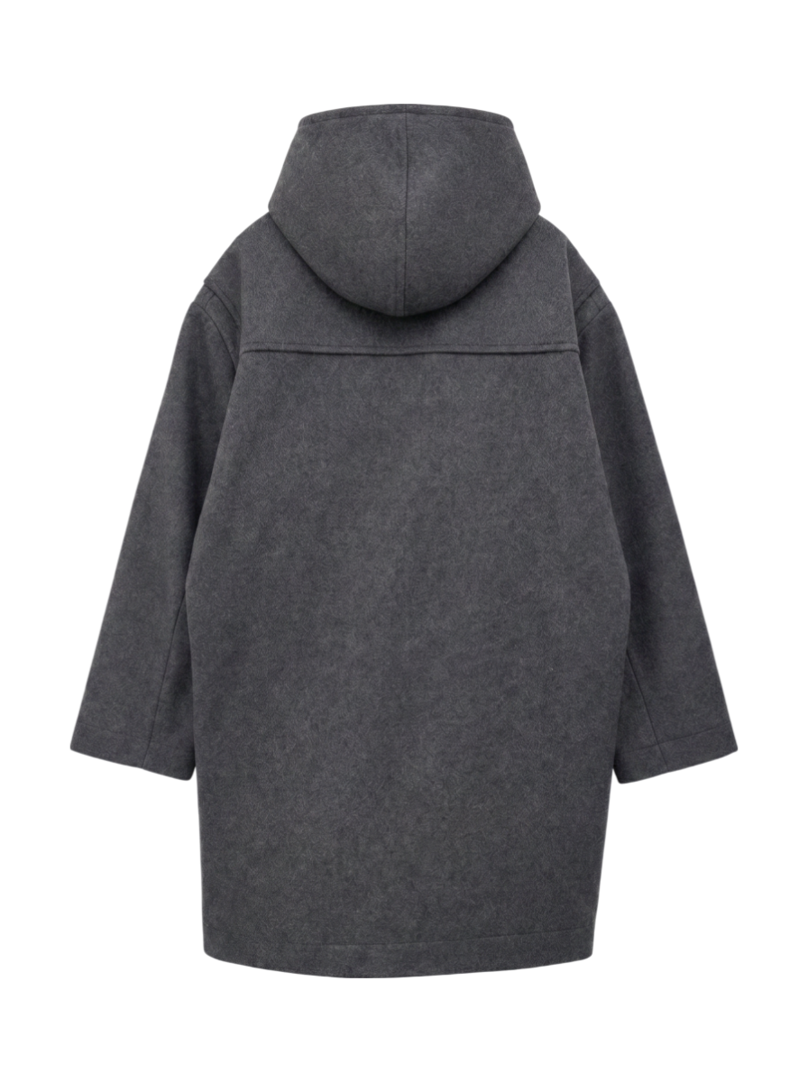【SHIPS any 別注】Bollington: オーバーサイズ メルトン ダッフルコート