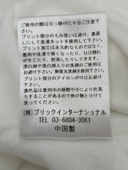 【SHIPS別注】81BRANCA:ロゴ ロングスリーブ TEE