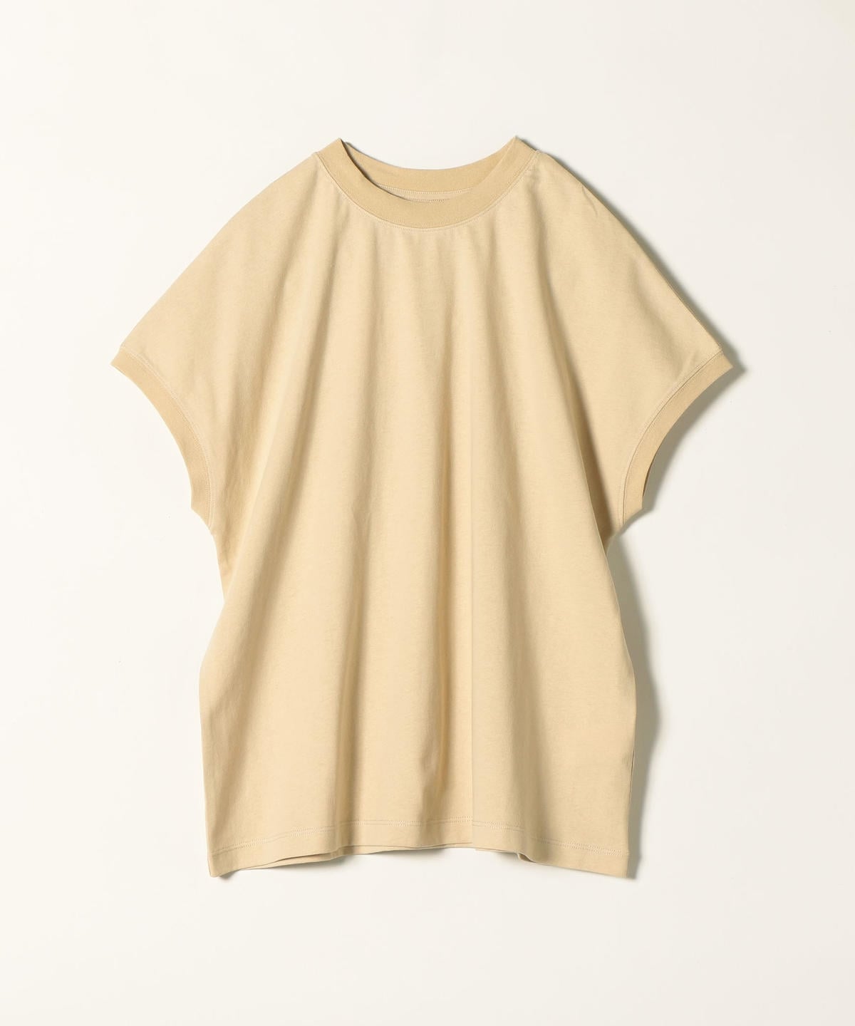 SHIPS any: USAコットン モックネックTEE