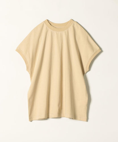 SHIPS any: USAコットン モックネックTEE