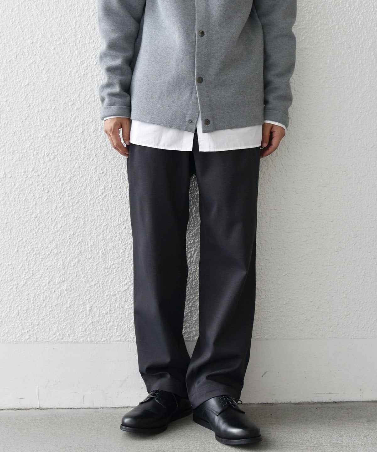 SHIPS any: 〈洗濯機可能・ストレッチ・撥水〉SOLOTEX(R) 2タック ウーリック セミワイド イージーパンツ （セットアップ対応）