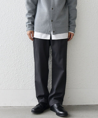 SHIPS any: 〈洗濯機可能・ストレッチ・撥水〉SOLOTEX(R) 2タック ウーリック セミワイド イージーパンツ （セットアップ対応）