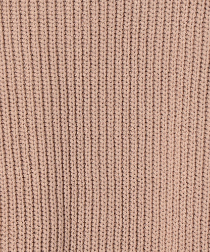 SHIPS Colors : コットン 畦編み ベスト