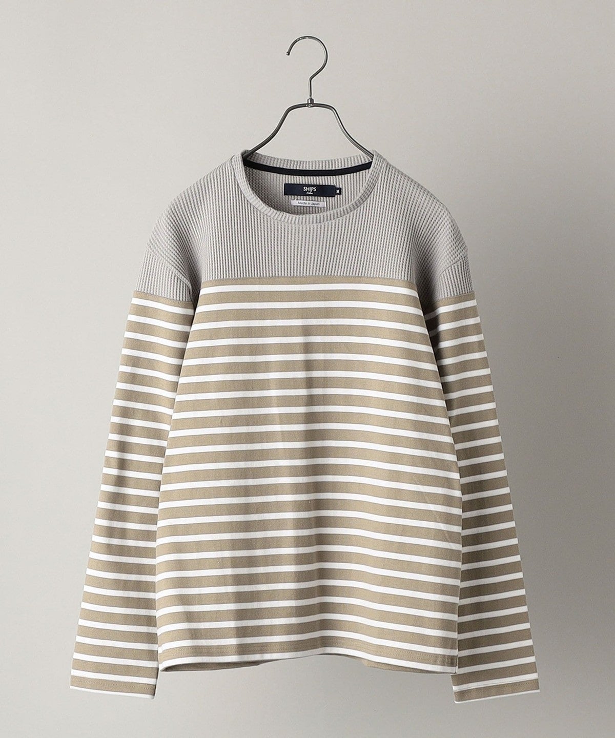 SHIPS Colors : バイパターンボーダーT