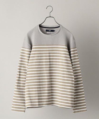 SHIPS Colors : バイパターンボーダーT