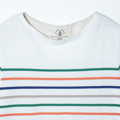 SHIPS:TRICOT BDR BOAT/N S/S