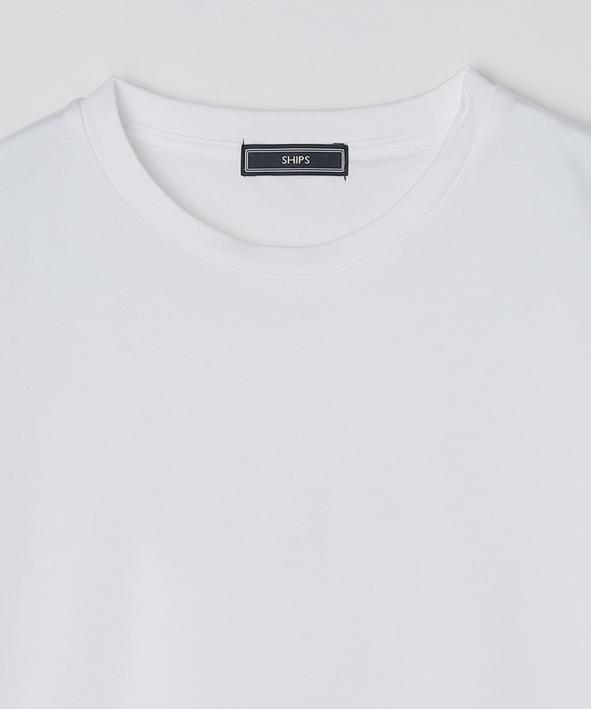 SHIPS: ALBINI クルーネック 無地 Tシャツ