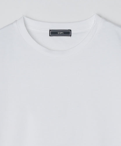 SHIPS: ALBINI クルーネック 無地 Tシャツ